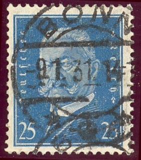 1928-32 Presidente Paul Von Hindenburg - Ybert:407