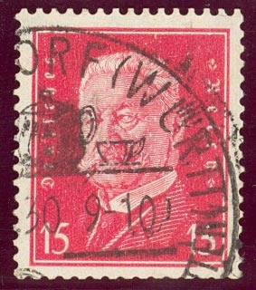 1928-32 Presidente Paul Von Hindenburg - Ybert:405