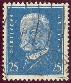 1928-32 Presidente Paul Von Hindenburg - Ybert:407