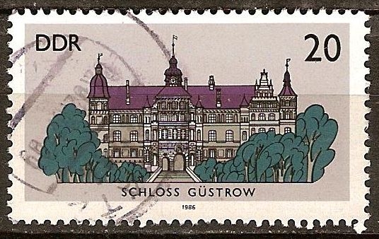 Castillo de Güstrow-DDR.