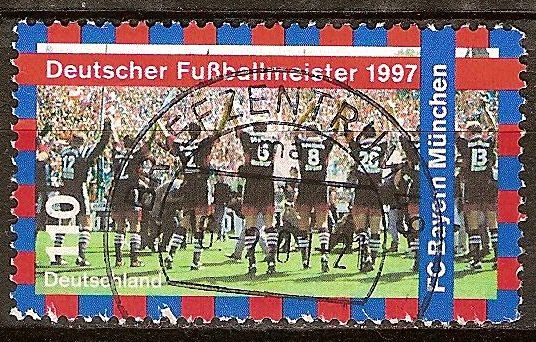  campeones del fútbol alemán- FC Bayern Munich , Bundesliga 1996-1997.