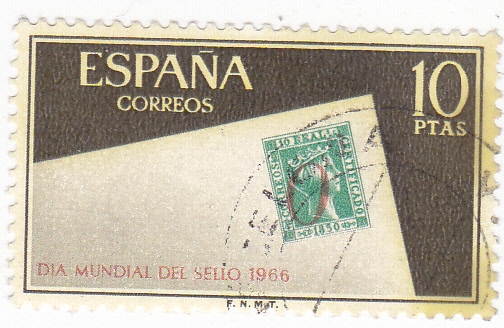 Día Mundial del Sello- 1966  (Z)