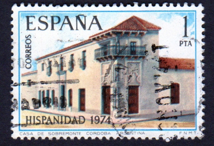 1974 Hispanidad Argentina. Casa del Virrey Sobremonte. Córdoba - Edifil:2213