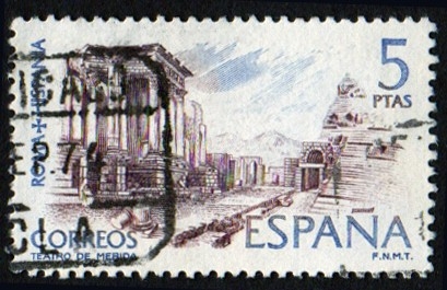 1974 Roma Hispania.Teatro de Mérida - Edifil:2188