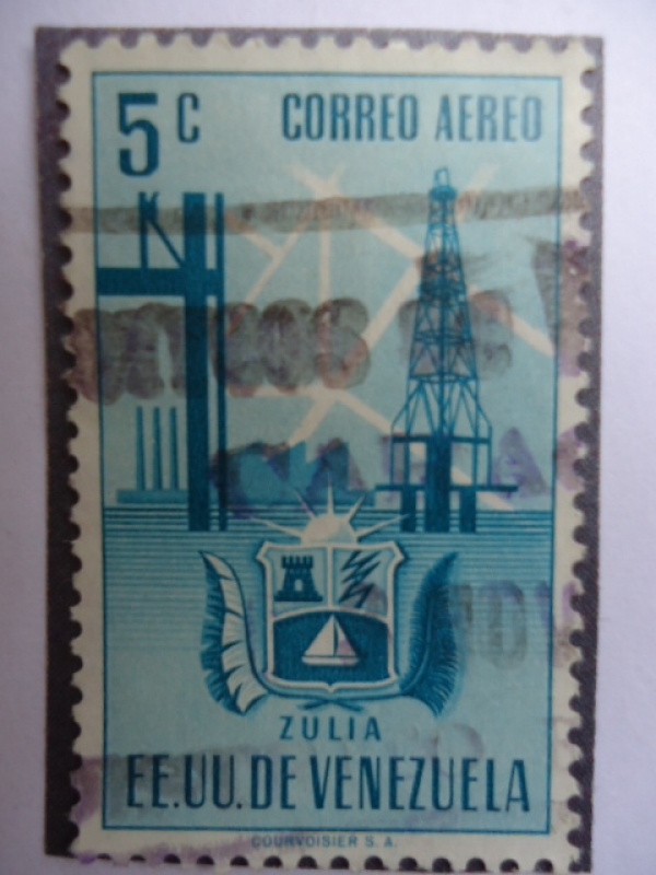 E.E.U.U de Venezuela- Estado: Zulia- Escudo