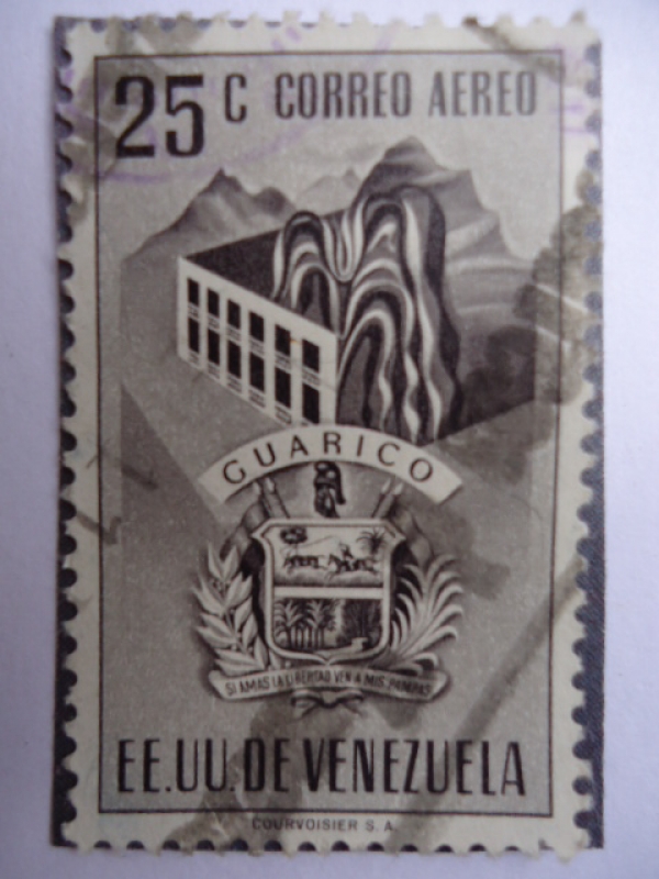 E.E.U.U de Venezuela- Estado: Guárico- Escudo