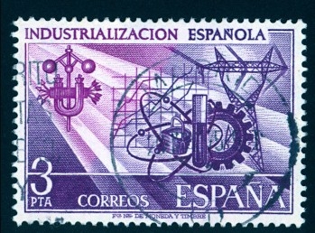 1975 Industrialización Española - Edifil:2292