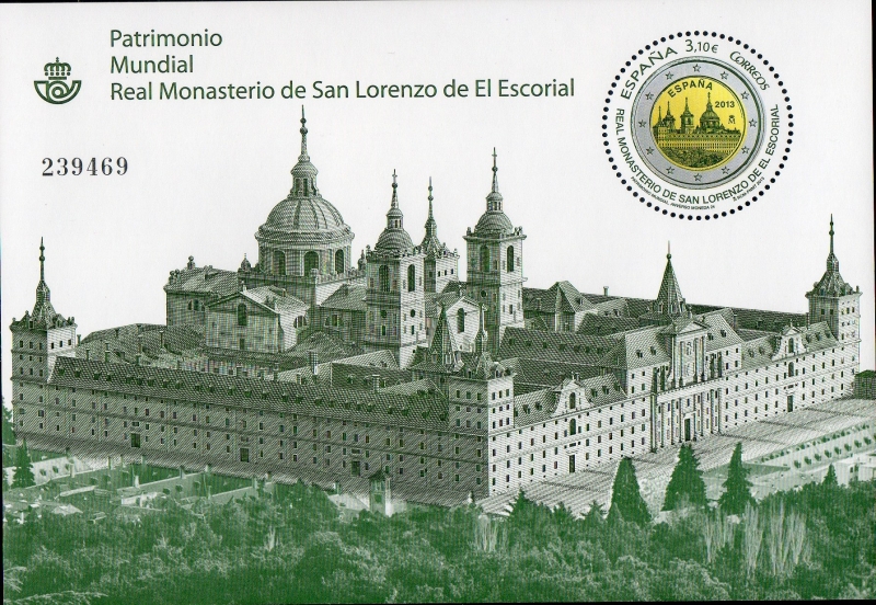 4789- Patrimonio Mundial, Real Monasterio de San Lorenzo de El Escorial.