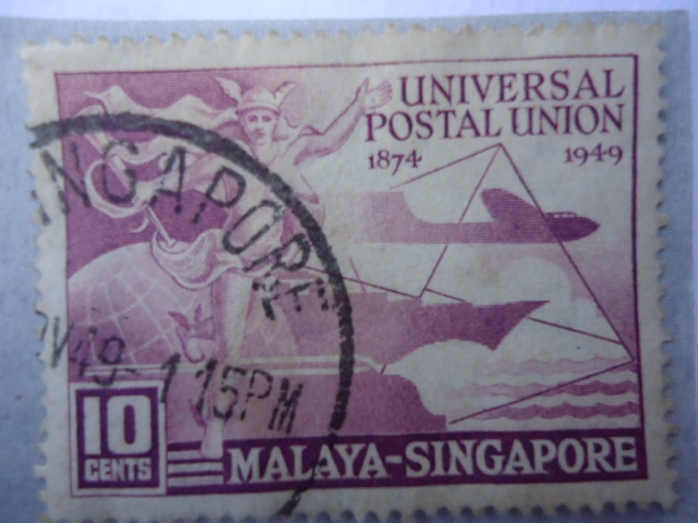 Universal Postal Union 1874-1949- Malaya-Singapore