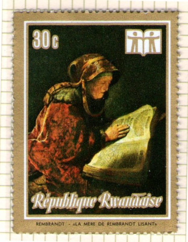 31 La madre de Rembrandt leyendo