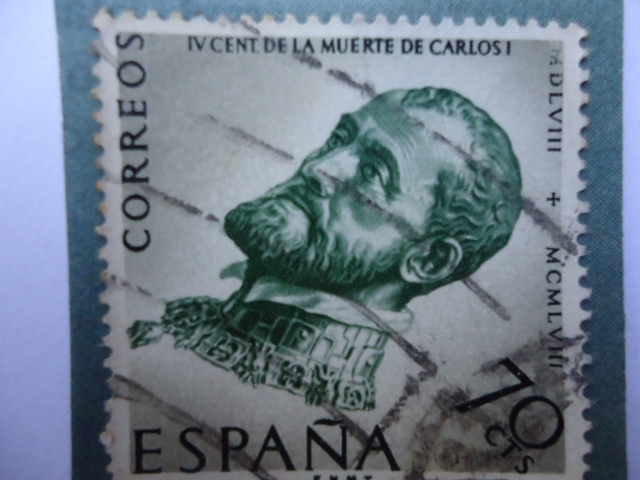 Ed:1226- IV Centenario de la Muerte de Carlos I y V de Alemania- 1558-1958