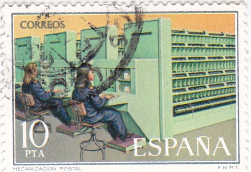 MECANIZACIÓN POSTAL    (2)