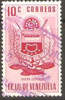 ESCUDO  DE  LA  CIUDAD  DE  NUEVA  ESPARTA  Y  PECES