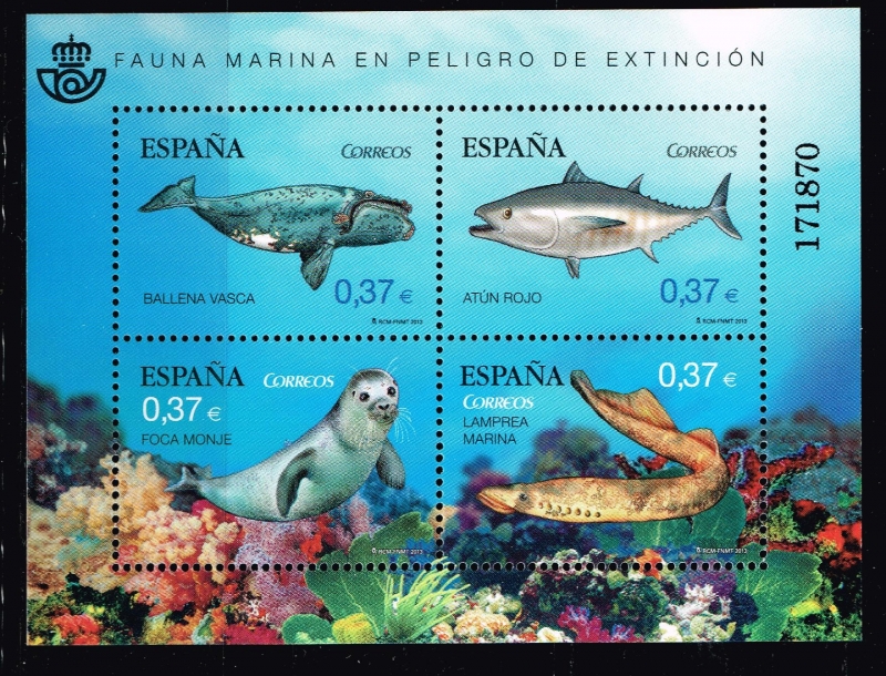 Edifil  4799  Fauna Marina en peligro de extinción.  