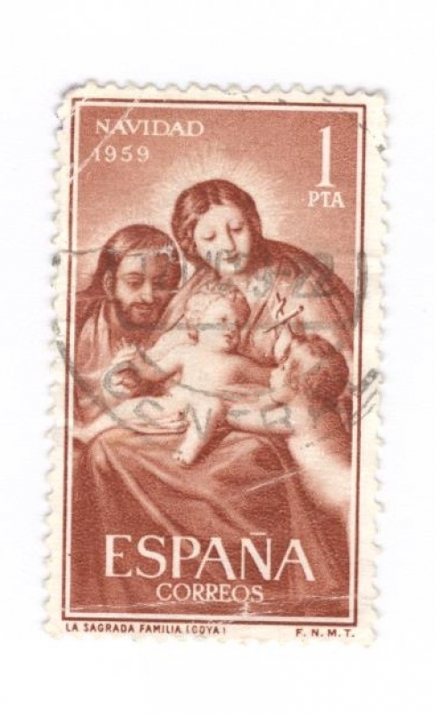 Navidad. La Sagrada Familia de Goya