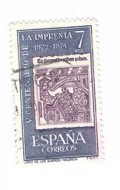 V Centenario de la imprenta