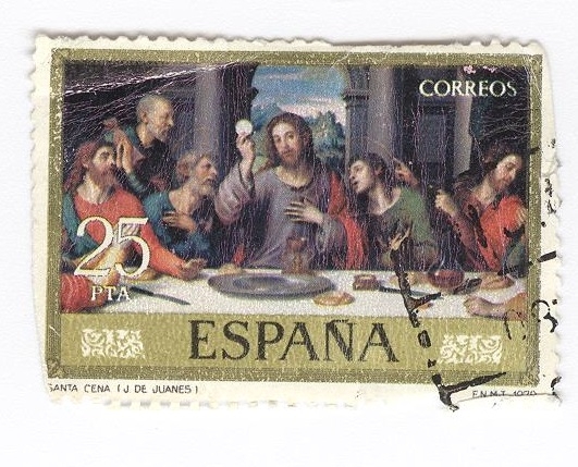 Santa Cena(Juan de Juanes)