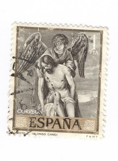 Cristo y el angel(Alonso Cano)