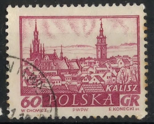 POLONIA SCOTT_952.01 CIUDAD DE KALISZ. $0.25