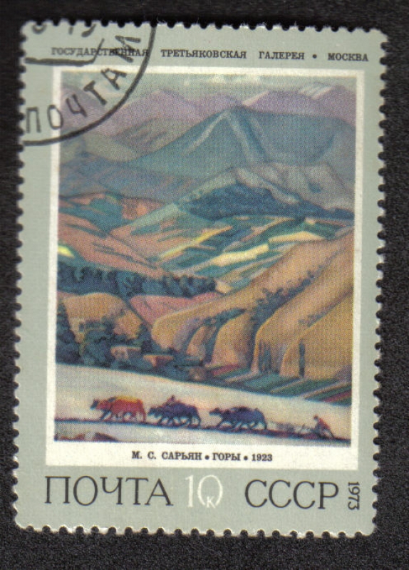 Montañas Saryan 1923