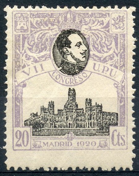 ESPAÑA 302 VII CONGRESO DE LA U.P.U.