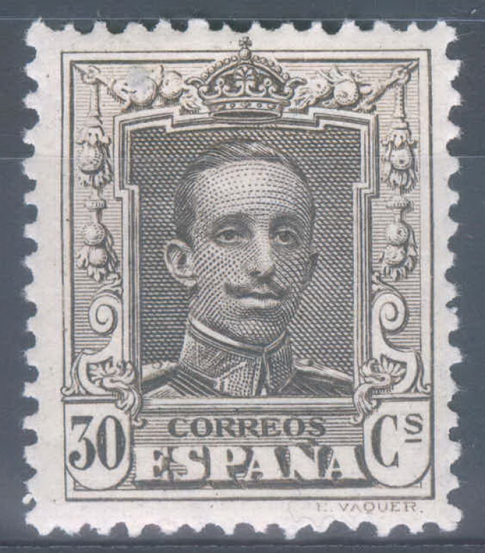 ESPAÑA 318 ALFONSO XIII TIPO VAQUER