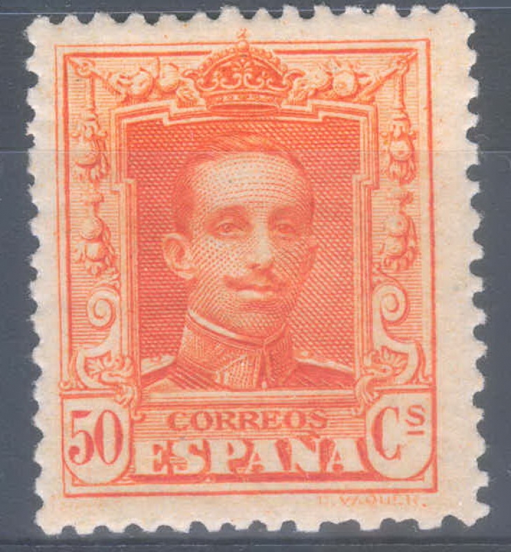 ESPAÑA 320 ALFONSO XIII TIPO VAQUER