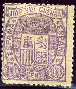 Escudo de España. Impuesto de Guerra