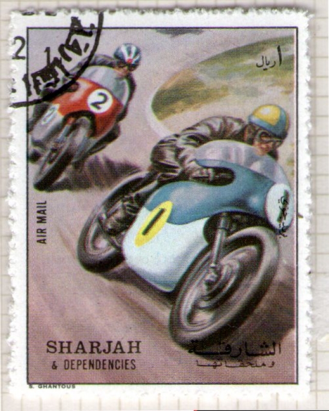 28  SHARJAH. Carreras de motos