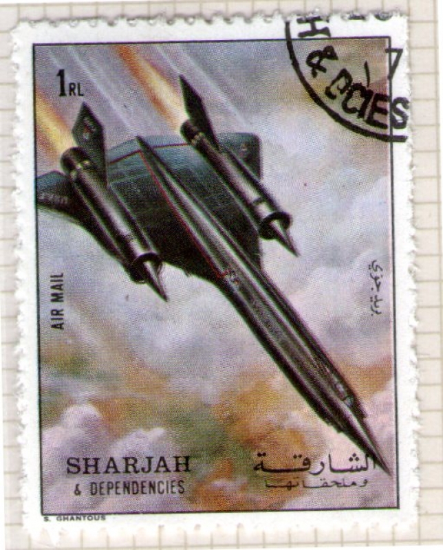 32  SHARJAH. Caza de combate