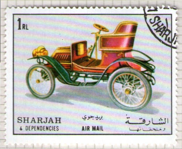 78  SHARJAH. Coche de época