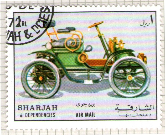 83  SHARJAH. Coche de época