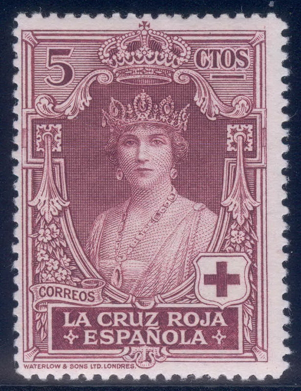 ESPAÑA 327 PRO CRUZ ROJA ESPAÑOLA