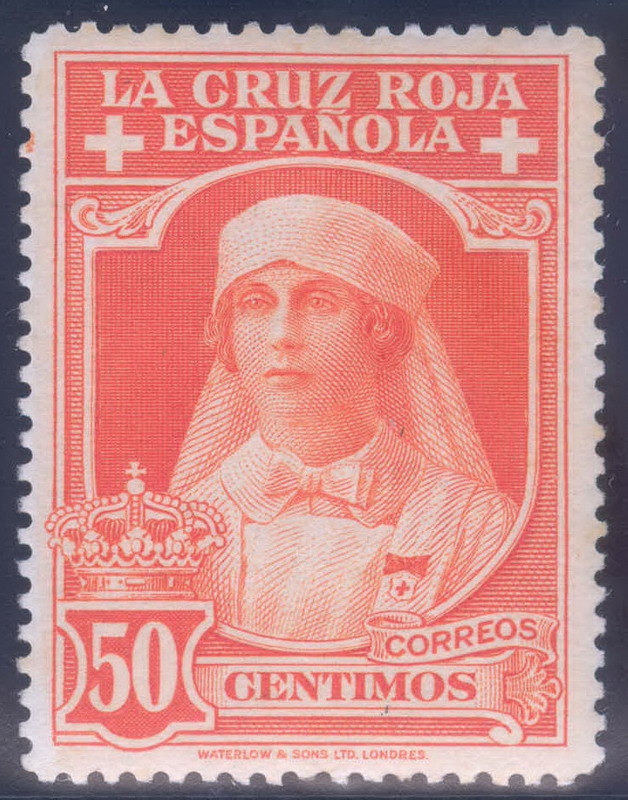 ESPAÑA 334 PRO CRUZ ROJA ESPAÑOLA