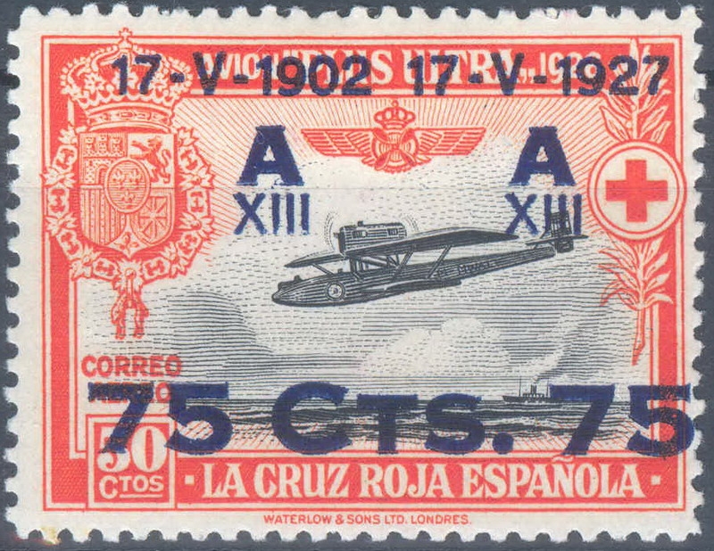 ESPAÑA 391 XXV ANIV. JURA CONSITUCION ALFONSO XIII