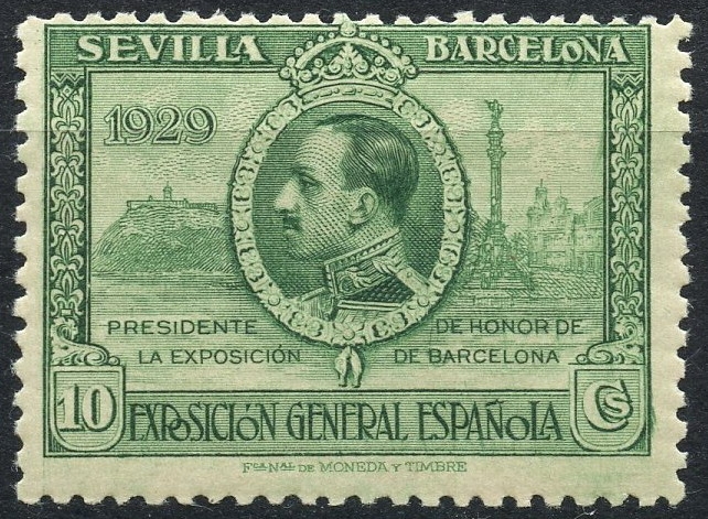 ESPAÑA 437 PRO EXPOSICIONES DE SEVILLA Y BARCELONA