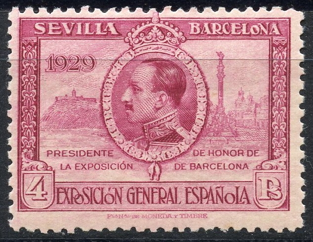 ESPAÑA 445 PRO EXPOSICIONES DE SEVILLA Y BARCELONA