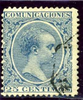 Alfonso XIII. Tipo pelon