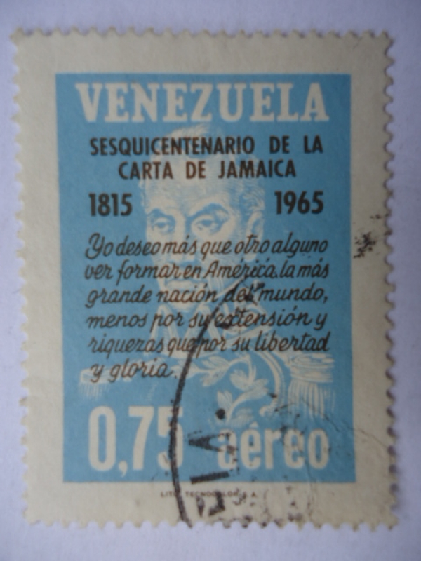 Sesquicentenario de la Carta de Jamaica 1815-1965