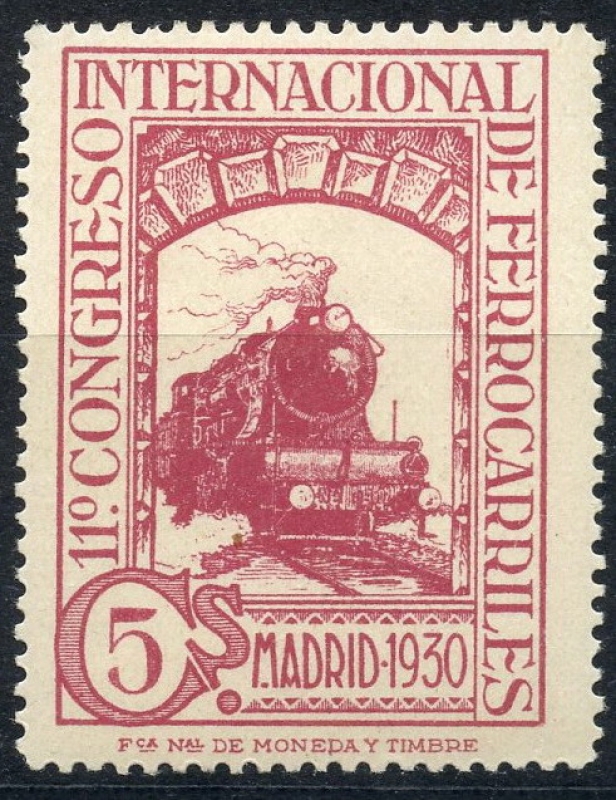 ESPAÑA 471 XI CONGRESO INTERNACIONAL DE FERROCARRILES