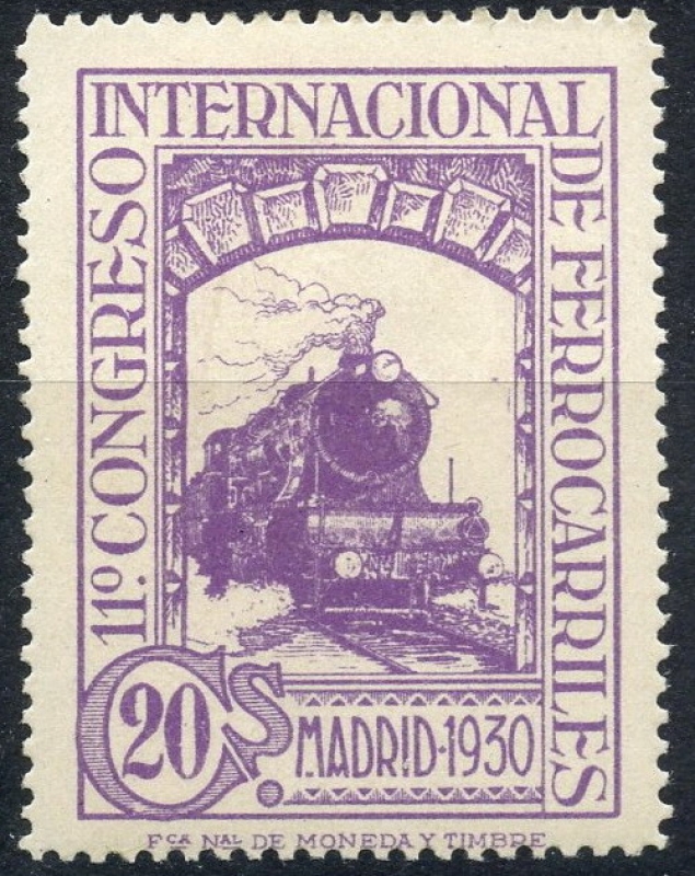 ESPAÑA 474 XI CONGRESO INTERNACIONAL DE FERROCARRILES