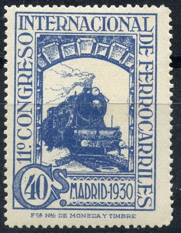 ESPAÑA 477 XI CONGRESO INTERNACIONAL DE FERROCARRILES