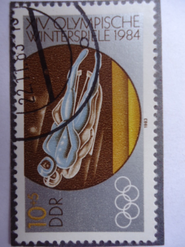DDR - XIV Olympische Wintersriele 1984