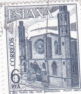 Turismo- Basílica de Santa María del Mar -Barcelona-    (5)