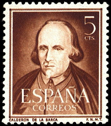 España Segundo Centenario nº 1071 5c Castaño Literatos