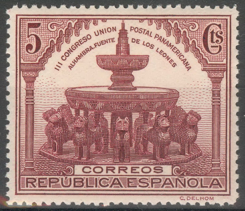 ESPAÑA 604 III CONGRESO DE LA UNION POSTAL PANAMERICANA