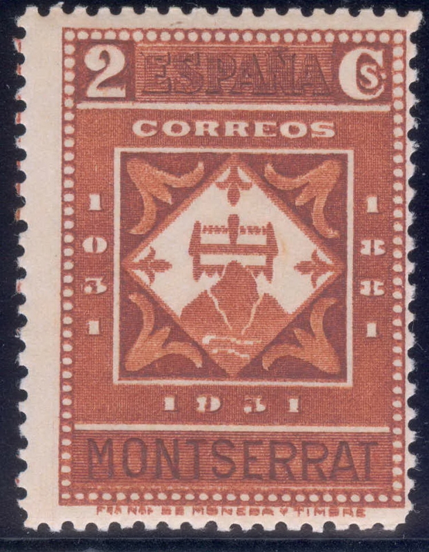 ESPAÑA 637 IX CENTENARIO DE LA FUNDACION DEL MONASTERIO DE MONTSERRAT