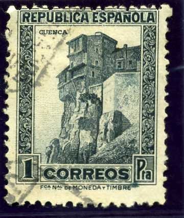 Personajes y monumentos. Casas colgantes Cuenca