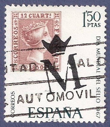 Edifil 1799 Día Mundial del Sello 1967 1,50