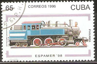 AMERICAN  LOCOMOTIVE  2-6-4  PANAMA